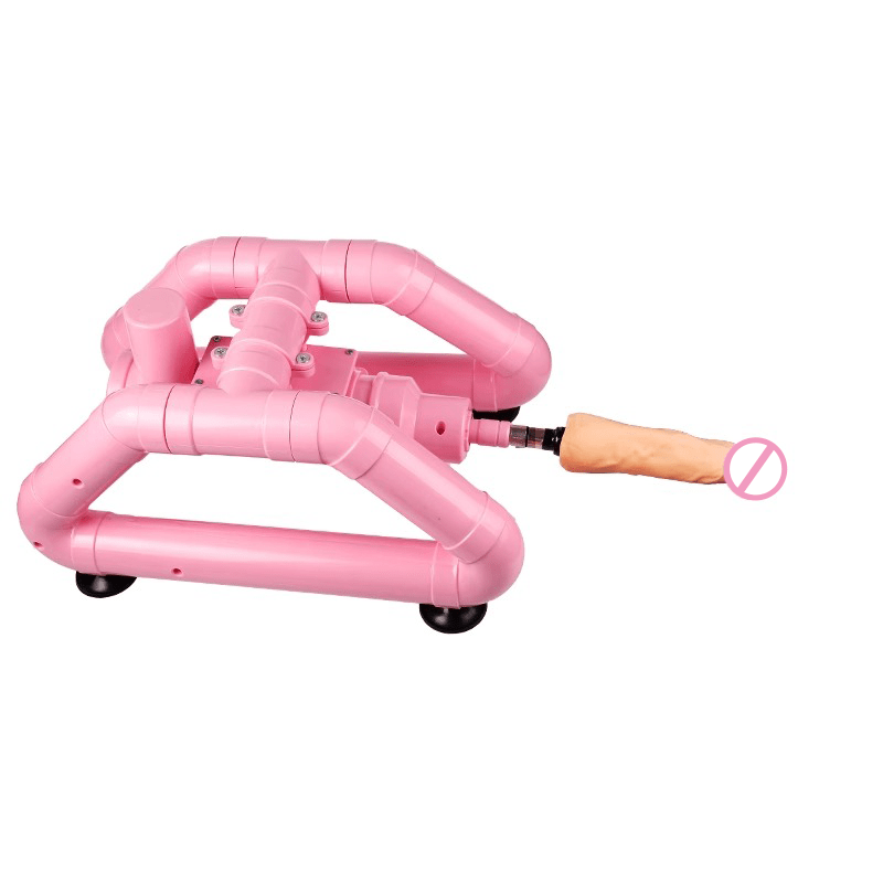 Pink Wire-controlled Telescopic Silent Dildo Machine