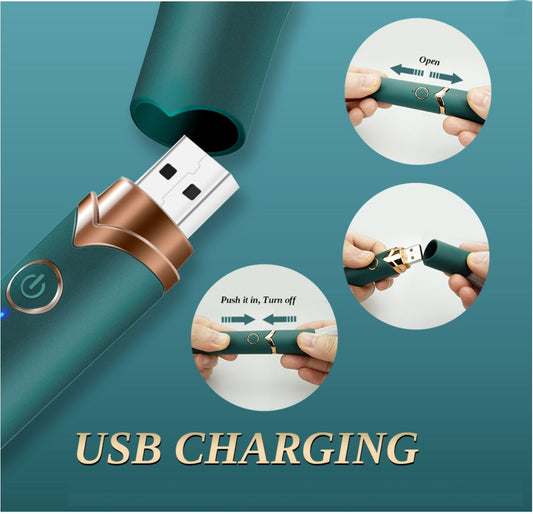 Discreet Mini Bullet For Women Elegant Makeup Brush Vibrator,Travel Friendly Body Massager With Nipple Stimulation