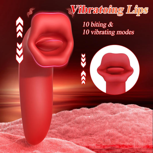 Rose Muncher - handheld Clitoral Vibrator for Oral Sex Pleasure