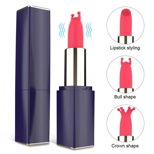 Mini Lipstick Vibrator Secret Bullet Masturbator Nipple Clitoris Stimulator