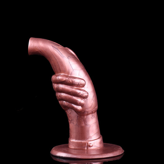 Unisex masturbation vase penis silicone anal plug couple flirting orgasm