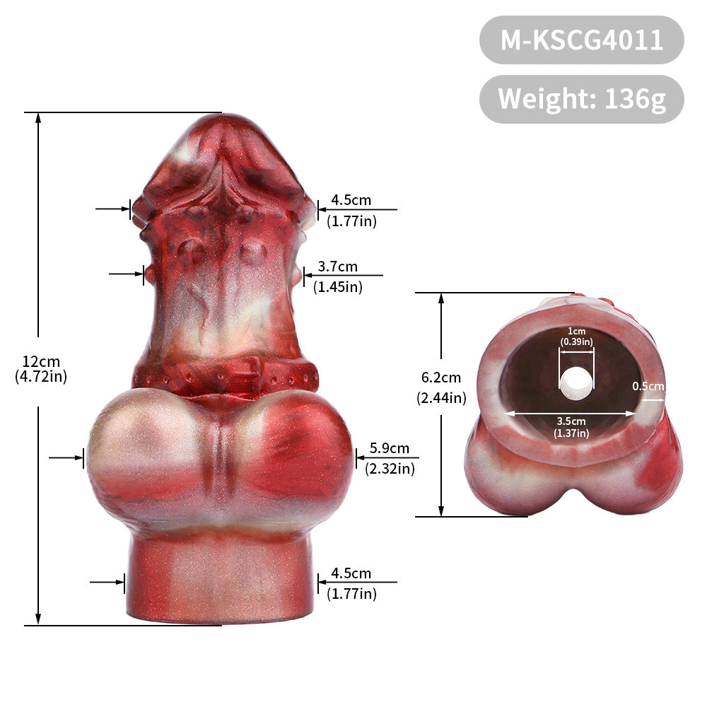 SM Alternative Silicone Mouth Plug Couple Cosplay Fun Tongue Flail