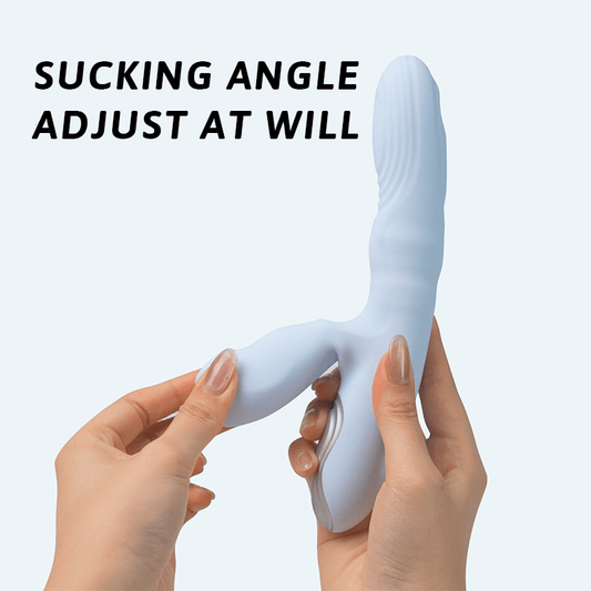 Tina Suction Tapping Thrusting Rabbit G Spot Vibrator