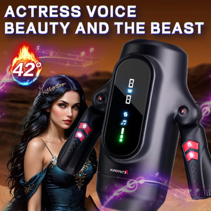 Smart Handle Airplane Bottle Electric Automatic Cup Heating True Yin Retractable Men's Sexy Sex Toy