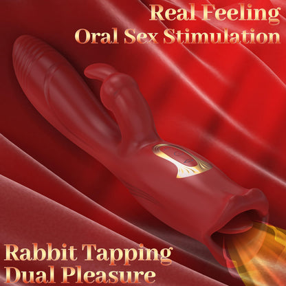 Rose Muncher Clit Licker, Juguetes Sexuales para Mujer Vibrador Sexual Rose Virbrator for Women