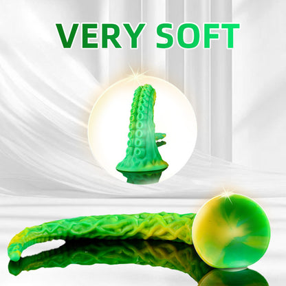 Colorful Octopus Anal Plug Whip – Extra-Long Deep Insertion Expander for Men & Women, SM Anal Toy