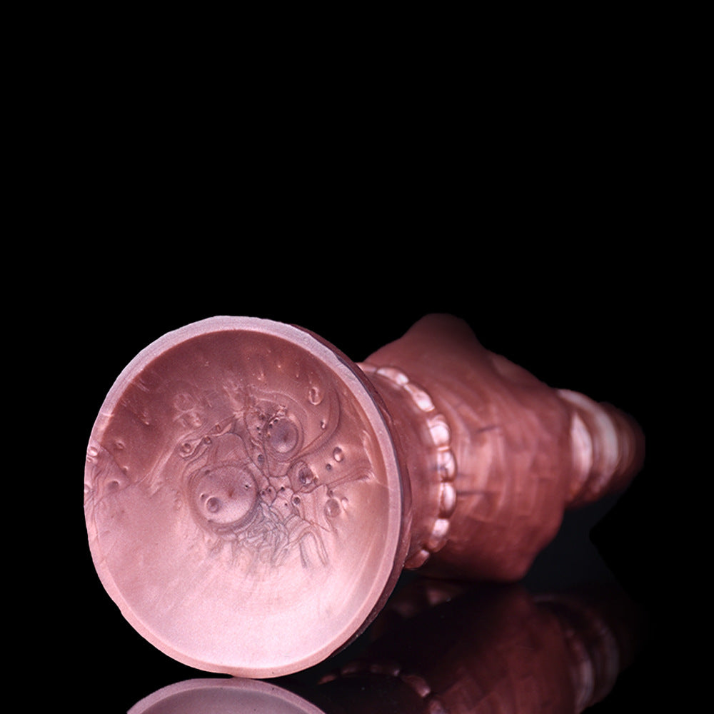 Middle finger penis anal plug colored silicone manual thruster stick flirting men and women masturbation